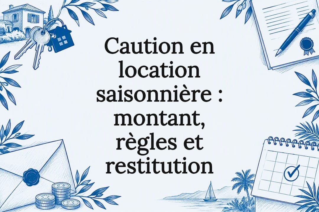 Caution en location saisonnière : montant, règles et restitution